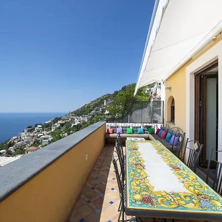Golden Vaults 2 Floor With Terrace Stunning Sea View - 20 Stairs Praiano